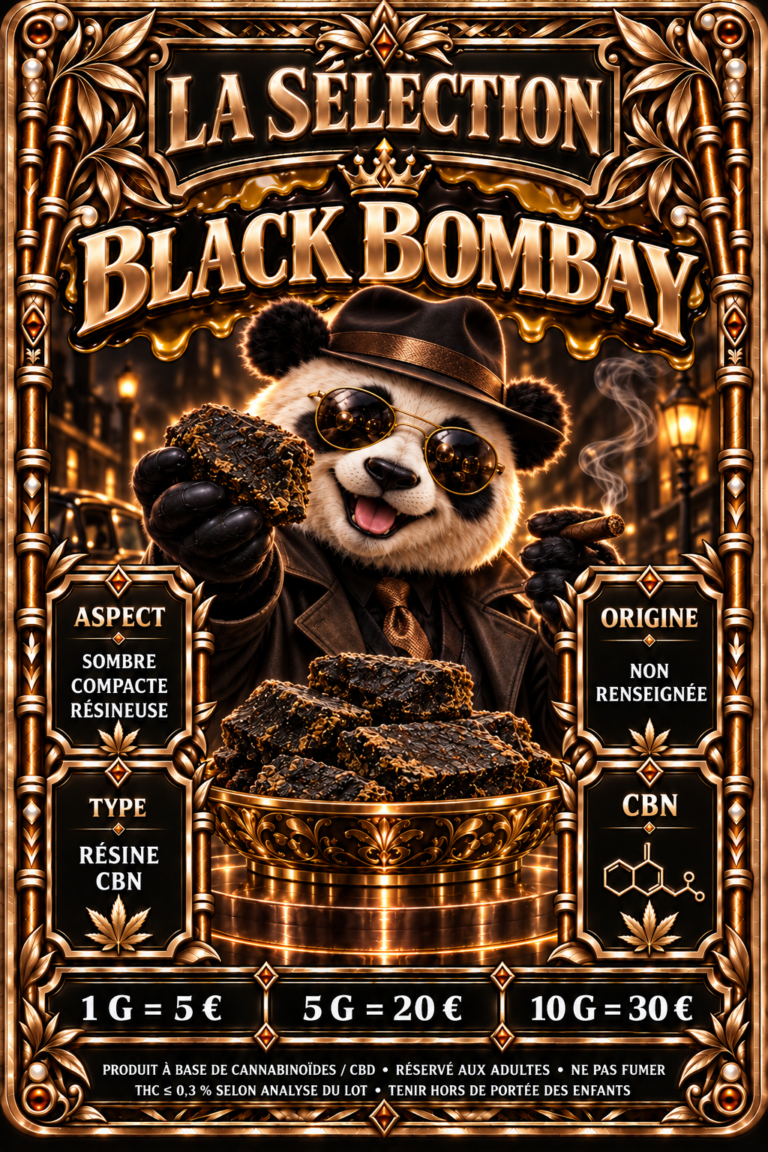 Carte produit Black Bombay – MR BAMBOO